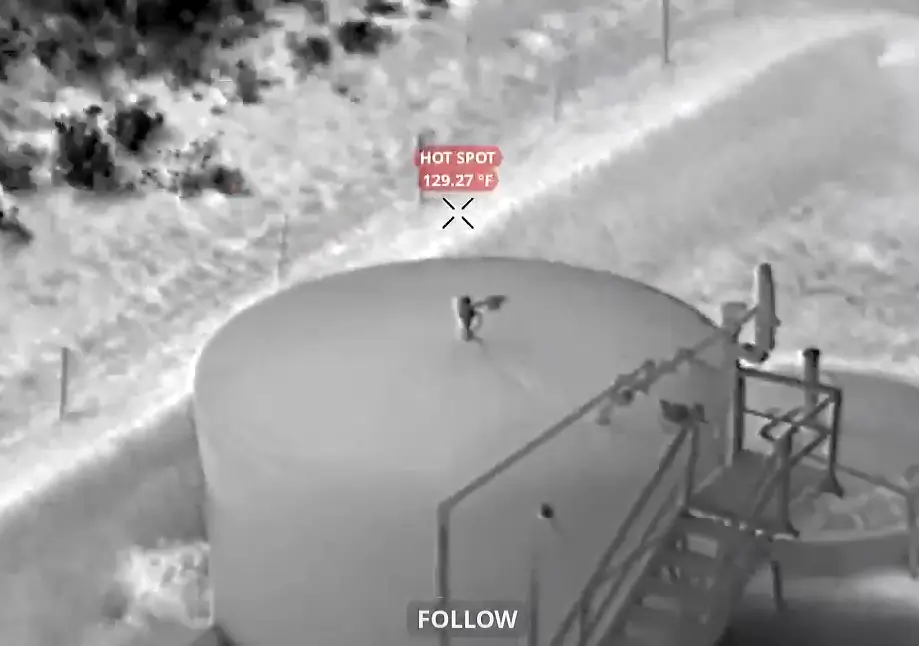 Pressure Vessel Inspection - Gas Leak Image